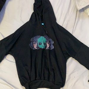 alien hoodie